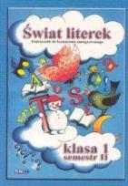Okładka książki Świat literek - podręcznik kl1 sem2 JUKA