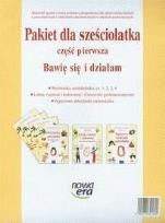 Okładka książki Sześciolatek cz.1 PAKIET Bawię się i działam NE
