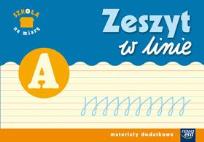 Okładka książki Szkoła na miarę Zeszyt w linię A NE