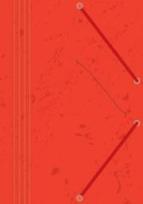 Opakowanie Teczka z gumką A4 z preszpanu czerwona (10szt)