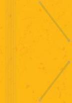 Opakowanie Teczka z gumką A4 z preszpanu żółta (10szt)