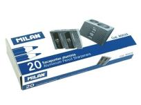 Opakowanie Temperówka aluminiowa podwójna (20szt) MILAN