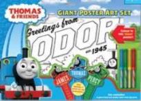 Opakowanie Tomek i przyjaciele. Plakaty do kol. z flamastrami