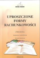 Okładka książki Uproszczone Formy Rachunkowości w. 2012