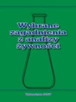 Okładka książki Wybrane zagadnienia z analizy żywności SGGW