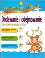 Okładka książki Z gwiazdami na szóstkę! Dodawanie i odejm. 4-5 lat