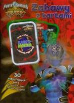 Okładka książki Zabawy z kartami - Power Rangers