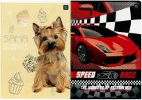 Opakowanie Zeszyt A5/16K kolorowa linia UV mix (20szt)