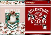 Opakowanie Zeszyt A5/32K kratka UV Pingwiny Movie (10szt)