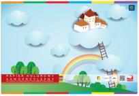 Opakowanie Zeszyt papierów kolor samoprzylep. B4/8K (10szt)