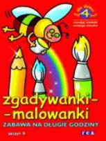 Okładka książki Zgadywanki - malowanki zeszyt  9 REA
