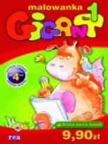 Okładka książki Złota seria bajek.malowanki gigant 1 REA