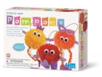 Okładka książki Zrób to sam - Pompony 4M