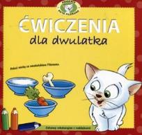 Okładka książki Akademia Kota Filemona Ćwiczenia dla dwulatka