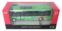 Opakowanie Alloy Models Autobus turystyczny światło/dźwięk zielony