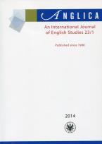 Opakowanie Anglica An International Journal of English Studies 23/1