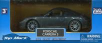 Opakowanie Auto metalowe Porsche Carrera S szary