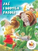 Okładka książki Bajeczki z naklejkami - Jaś i łodyga fasoli