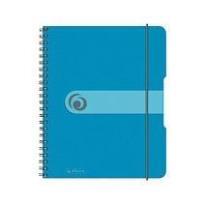 Opakowanie Brulion na spirali A5/80K kratka PP nieb.tr.(2szt)