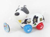 Opakowanie Ciągacz piesek edukacyjny 26 cm 8 klocków