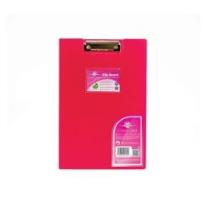 Opakowanie Clip board A4 różowy (5szt) PUKKA