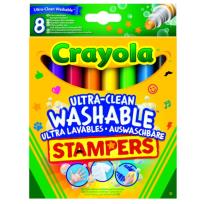 Opakowanie Crayola Flamastry ministempelki 8 sztuk