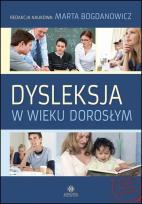 Okładka książki Dysleksja w wieku dorosłym