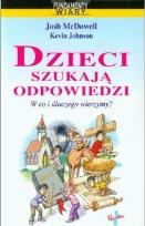 Okładka książki Dzieci szukają odpowiedzi.