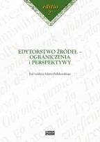 Opakowanie Edytorstwo źródeł - ograniczenia i perspektywy