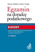 Okładka książki Egzamin na doradcę podatkowego Kazusy