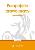 Okładka książki Europejskie prawo pracy