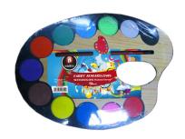 Opakowanie Farby akwarelowe 12 kolorów paleta duża