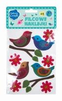Opakowanie Filcowe naklejki  ptaszki 10 sztuk