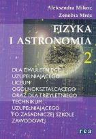 Okładka książki Fizyka i astronomia 2 LU i TU REA