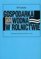Okładka książki Gospodarka wodna w rolnictwie