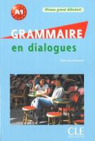 Okładka książki Grammaire en dialogues niveau grand debutamt książka + CD audio
