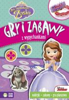 Okładka książki Jej wysokość Zosia Gry i zabawy z wypychankami