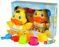 Okładka książki Kaczuszka do kąpieli ZESTAW DO WANNY + KUBECZKI