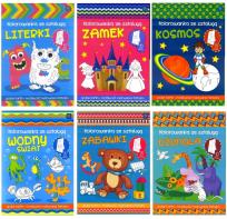 Okładka książki Kolorowanka ze sztalugą MIX