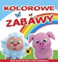 Okładka książki Kolorowe zabawy