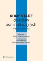 Okładka książki Komentarz do spraw administracyjnych