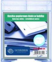 Opakowanie Kostka papierowa biała 85x85x70 mm w kubiku