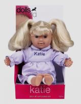 Opakowanie Lalka bobas Katie 20 cm fioletowa