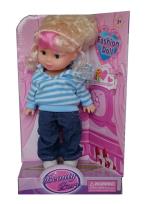 Opakowanie Lalka Fashion Doll niebieska bluza 26 cm