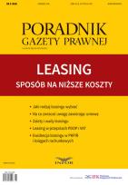 Opakowanie LEASING  Sposób na niższe koszty