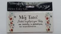 Opakowanie Magnes Mój Tato jesteś najlepszym Tatą na świecie