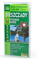 Opakowanie Mapa turystyczna Bieszczady 2w1 WIT