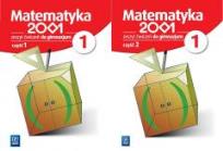 Okładka książki Matematyka GIM 2001 1/1 i 1/2 ćw. WSiP