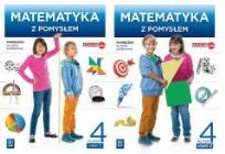 Okładka książki Matematyka SP Matematyka z pomysłem 4/1 4/2 podr.