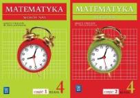 Okładka książki Matematyka SP wokół nas 4/1 i 4/2 ćw WSIP